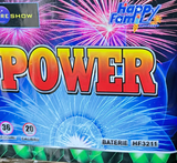 Baterie de artificii 36 focuri calibrul 20 mm Fireshow